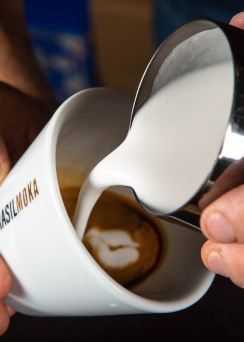Brasilmoka coffee for the perfect cappuccino